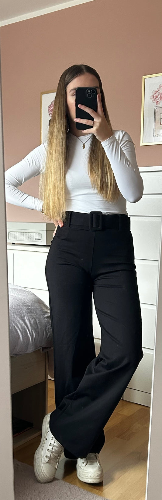 Pantalon palazzo Bianca